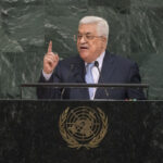 Palestinian Authority head Mahmoud Abbas addresses the general debate of the U.N. General Assembly in New York, Sept. 20, 2017. Credit: Cia Pak/U.N. Photo